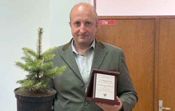 Стефан Мушмулов е лесовъд на годината за регион Сливен