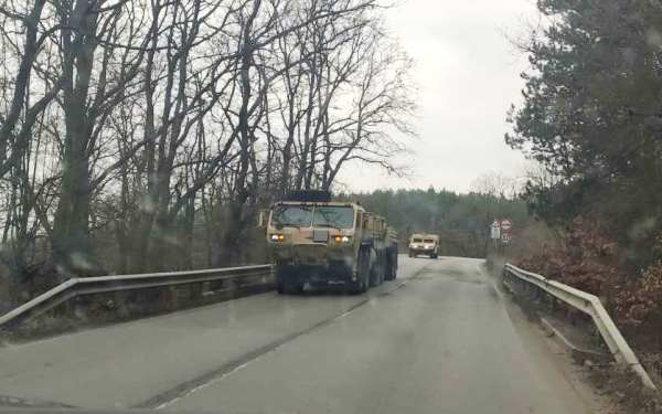 Военна техника на САЩ ще се придвижа у нас