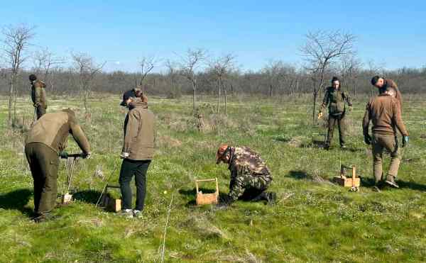В ДГС Айтос залесиха 11 000 фиданки